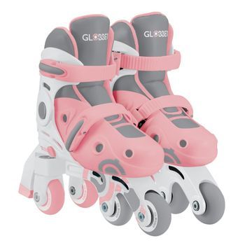 Aprendizaje Patin En Linea Escalable 2 En 1 Talla Regulable Del 26 Al 29 Rosa