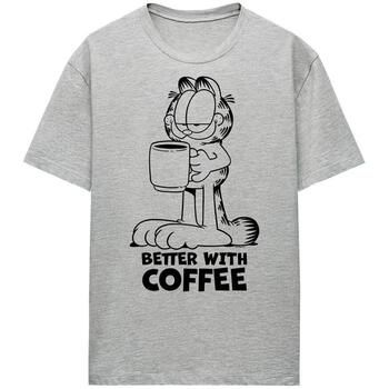 Garfield Camiseta Better With Coffee para mujer