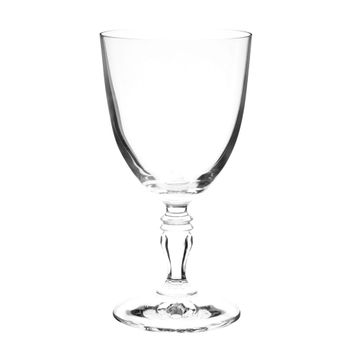 Copa para vino de vidrio transparente