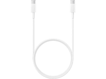 Cable USB-C - Samsung EP-DA705BWEG, Macho-Macho, 1m, 25W, Blanco