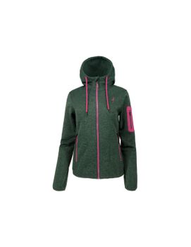 Forro Polar de Montaña Joluvi Kurni W Mujer Verde Bosque Vigore/Orquidea