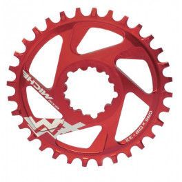 Fac Plato Miche Mtb Xm Sr One X Dir 11v.6 Mm Offset Rojo 32 Dientes