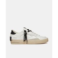 crime london deportivas moda sk8 deluxe 17100pp6-10 white black para hombre