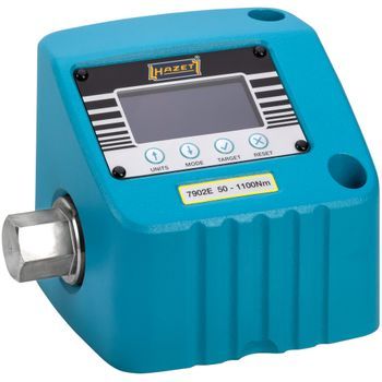Hazet 7902e Comprobador Dinamométrico ∙ Electrónico ∙ 50 – 1100 Nm ∙ Par De Apriete Mín-máx: 50 – 1100 Nm ∙ Hexágono Exterior De 27 Mm ∙ 160 Mm X 120 Mm X 132.5 Mm