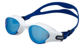 Gafas de natacion arena the one plus mirror azul blanco