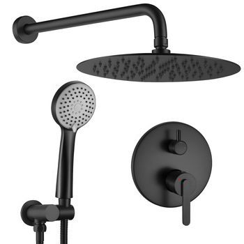 Juego De Ducha Oculto Rea Ontario Black