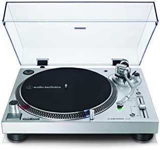 Audio-Technica AT-LP120X Tocadiscos de tracción directa Plata Manual