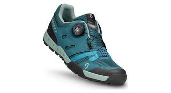 Zapatillas scott sport  p   strong crus r flat  strong   p boa para mujer azul