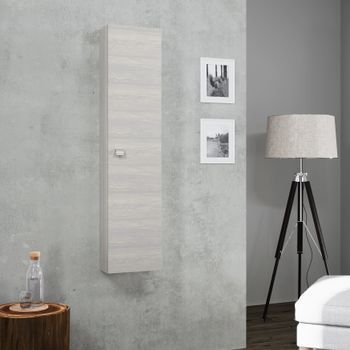 Columna 1a Apertura Derecha Roble Gris Serie Easy