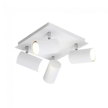 Plafón de techo marley (4 luces)