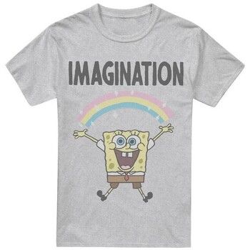 Spongebob Squarepants Camiseta Imagination para hombre