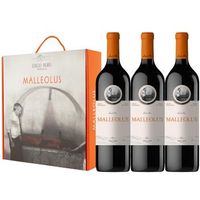 malleolus - vino tinto tempranillo - do ribera del duero - vendimia - pack 3 botellas 75 cl - 14 vol