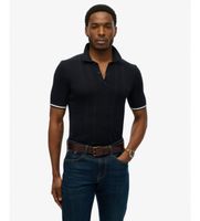 superdry para hombre m1110441a polo texture marino xl casual algodon manga corta