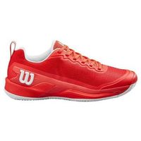 zapatillas wilson rush pro 45 clay rojo blanco