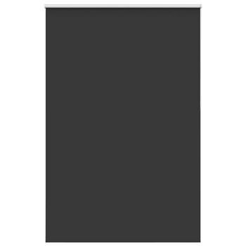 Estor Enrollable Opaco Negro 160x230 Cm Tela Ancho 156,6 Cm Vidaxl