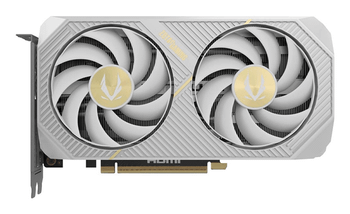 Tarjeta Gráfica ZOTAC GeForce RTX 5060 Ti 16GB GDDR7 Blanco