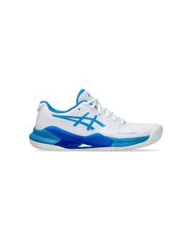 Zapatillas de Tenis ASICS Gel-Challenger 14 Clay Mujer Blanco/Azul