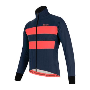 Santini Colore Bengal Thermo Jacket - S - Nautica Blue