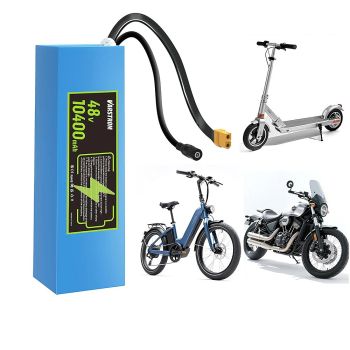 [EU Direct] Pack de batería eléctrica Varstrom 48V 10.4Ah 499.2Wh - Alimentado por celdas Li-ion 18650 de 2600mAh, BMS d