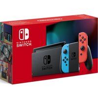 nintendo switch neon red neon