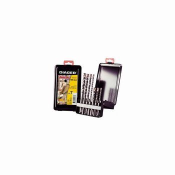 Booster-plus Sds-plus Juego De Brocas Ø6/8/10 L.110 Ø6/8/10/12 L.160 Diager - 113d