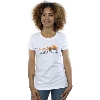 Disney Camiseta Cars Explore The Open Road para mujer