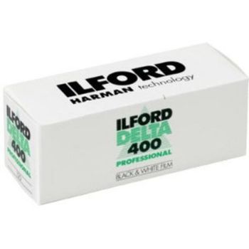 Película fotográfica Ilford Delta 400 Professional 120 grano fino alta sensibilidad