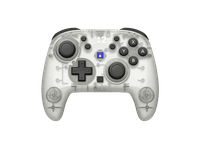 mando nintendo switch 2 - hori horipad turbo compatible con 2 inalambrica palancas analogicas tmr funcion 10h blanco hielo