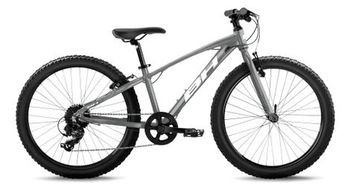 Bh expert junior rigida btt shimano altus 8v 24   gris blanco