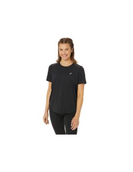 Camiseta de Running ASICS Road Ss Top Mujer Negro