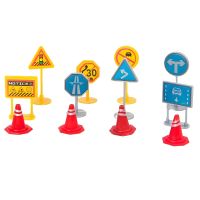 12pcs rbrc cono indicador de calle senal de decoracion partes ldrc 1804 1899 drift 116 118 modelos de vehiculos rc ac