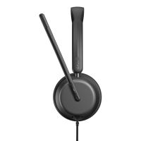 auriculares epos impact 860t anc con cable usb-c para oficina con cancelacion de ruido negros