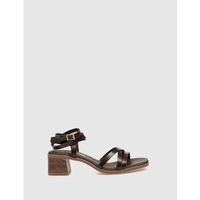 kamome sandalias sandalia tasya marron para mujer