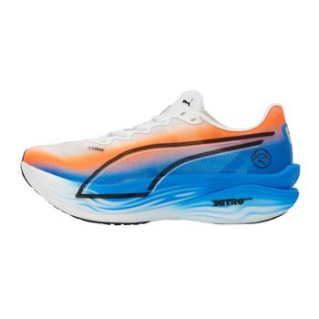 Zapatillas Puma Deviate Nitro Elite 3 Azul Naranja SS26 Mujer, Talla 36 - EUR