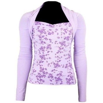 Deha Camiseta Koszulka Damska Z Długim Rękawem Fiołkowy para mujer