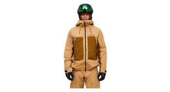 Chaqueta aislante para hombre peak performance edge hipe beige