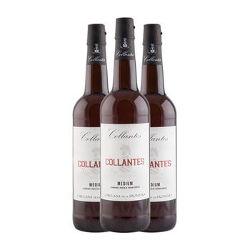 Primitivo Collantes Vino Generoso Médium Jerez-xérès-sherry 75 Cl 17.5% Vol. (pack De 3 Unidades)