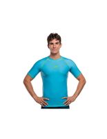 camiseta de surf aquarapida tshirt uv hombre azul