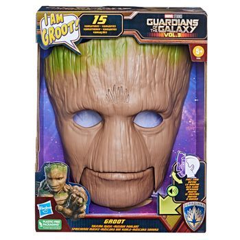 Marvel, Guardianes De La Galaxia Vol. 3, Máscara De Groot Para Juego De Rol, Máscara Que H