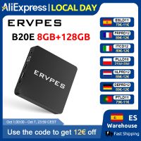 mini pc ervpes b20e windows 11 pro 8 gb de ram 128 gb de ssd intel 6500y computadora de escritorio compacta wi-fi de doble banda mini pc