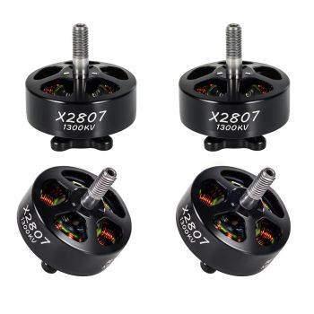 1/4PCS Flashhobby X2807 2807 1300KV Motor Brushless 6S para Drone RC Carreras FPV
