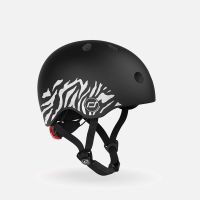 scoot  ride helmet - zebra - xxs - s