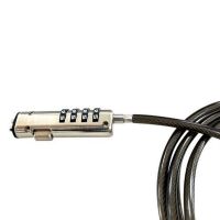 cable de seguridad nilox nxscn001 combinacion 19 m acero gris