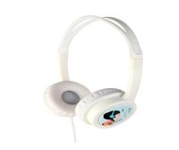 auriculares para ninos gembird con limitador de volumen  blanco  mhp-jr-w