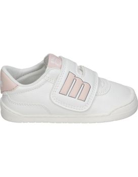 Zapatillas Barefoot Infantiles Mustang Free Baby 48909 Blanco Y Rosa 22