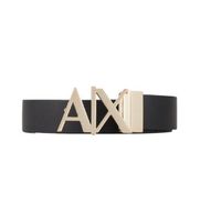 ax armani exchange para hombre 951017cc50571820 cinturon de piel negro marino 32 casual clasico