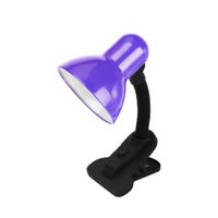 flexos yezco 1xe27 morado fijacion cpinza flexible orientable 26x115x12 cm