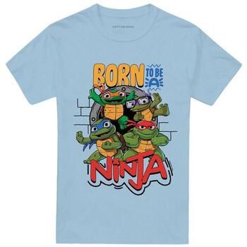 Dessins Animés Camiseta Born To Be A Ninja para hombre