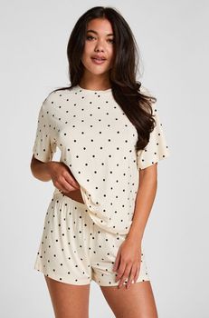 Hunkemöller Conjunto Pijama Loose Blanco
