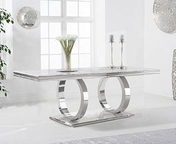 Ex-display Harlow 180cm Marble Dining Table